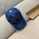 Gucci Blue with Beige Trim hat Yupoo AAAA+