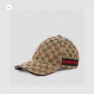 Gucci GG Supreme Baseball Cap Beige Red Green hat Yupoo AAAA+