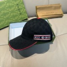 Gucci baseball cap Black hat 001 Yupoo AAAA+