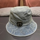 Gucci bucket hat light blue denim hat Yupoo AAAA+