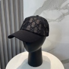 Gucci mesh logo baseball cap Black hat Yupoo AAAA+
