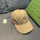 Gucci monogram pattern cap Beige Brown hat Yupoo AAAA+
