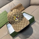 Gucci tiger embroidery baseball cap Beige Brown hat Yupoo AAAA+