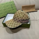 Gucci Beige Brown hat 004 Yupoo AAAA+