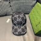 Gucci Black with Gray Logo hat Yupoo AAAA+